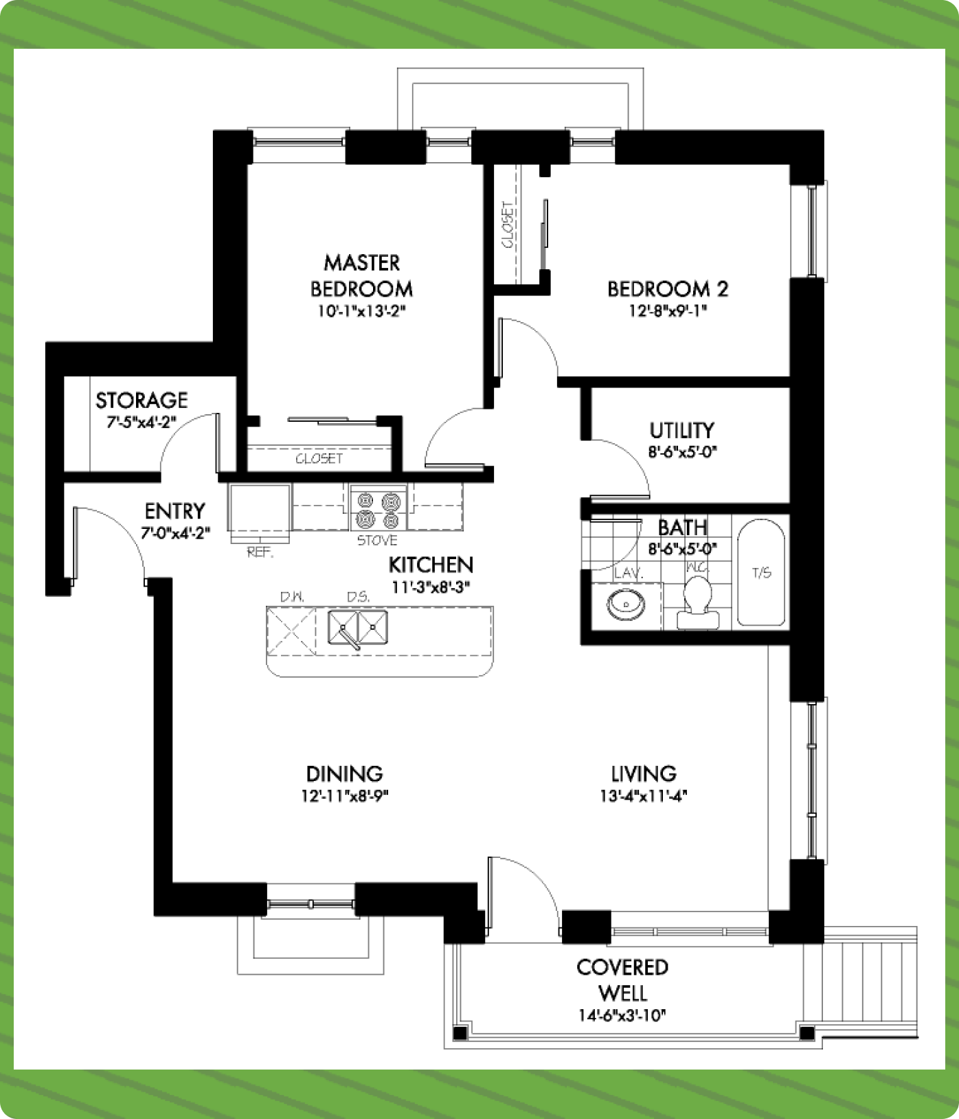 Humberstone Residences 27 Neff unit type 2 floorplan
